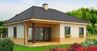 Строительство одноэтажных домов Мегион цена от 23569 руб. м2
